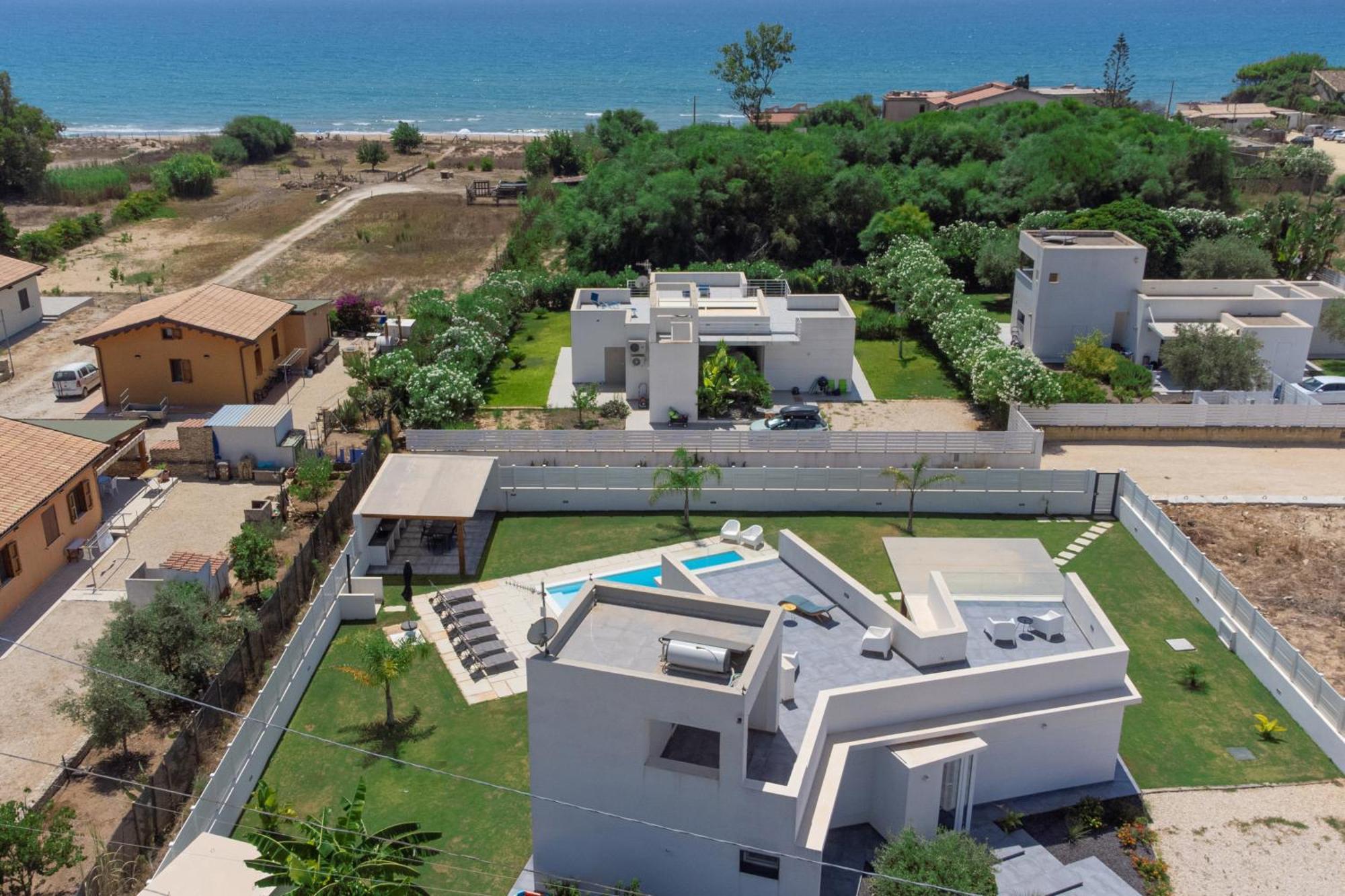 La Perla Bianca Villa Porto Palo Eksteriør bilde
